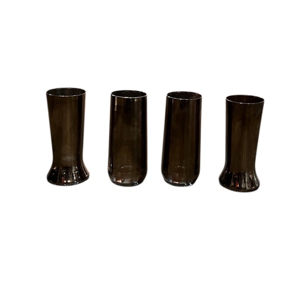 Set Of 4 Mercury Glass Shot Glass Made In Slovakia, NWOB - Picture 2 of 11